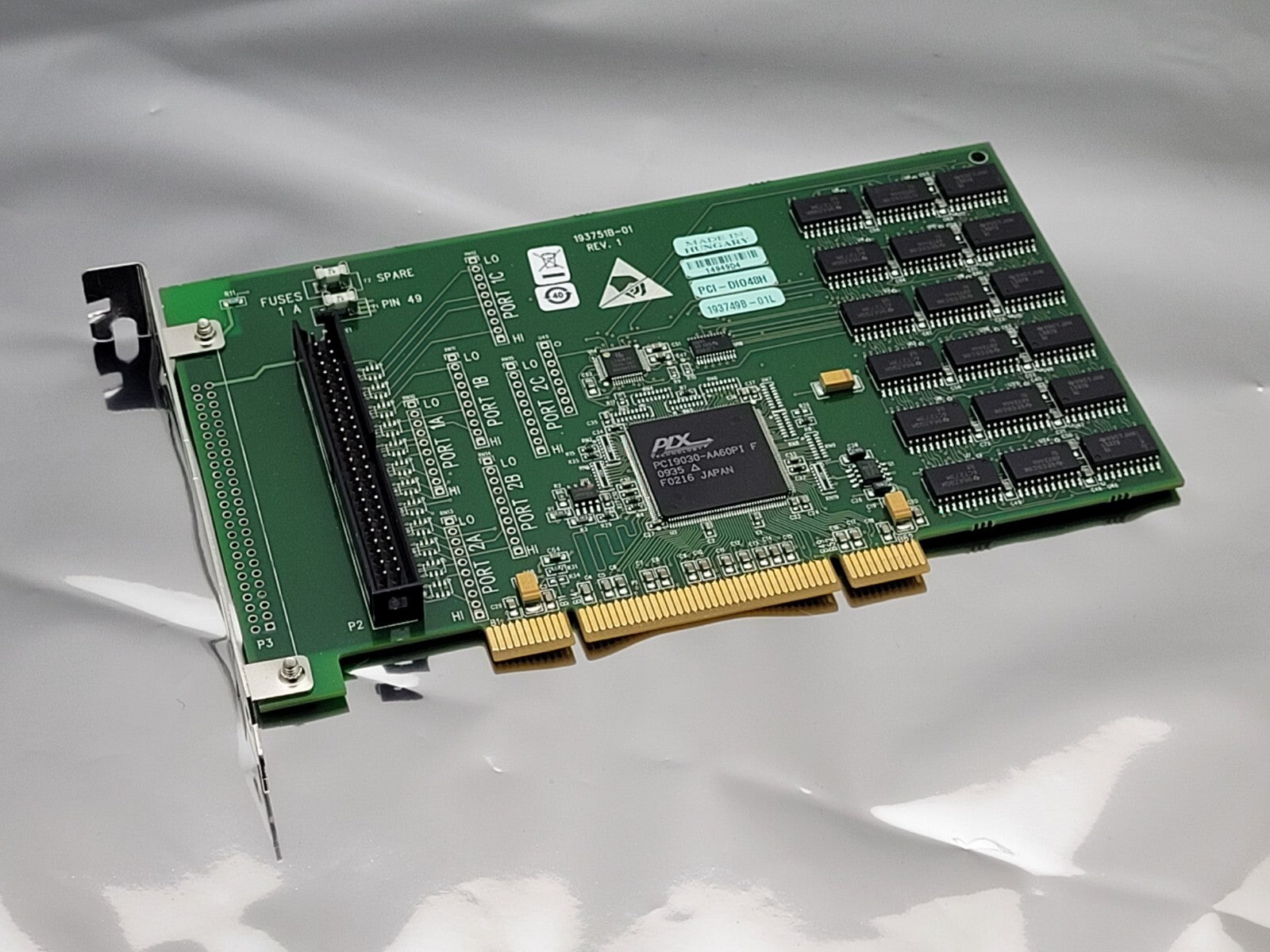 NI National Instruments PCI-DIO48H 193749B-01L 48 CH 64mA high-drive digital IO