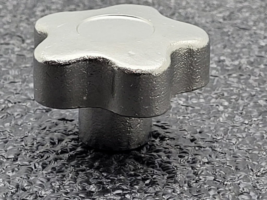 Lot of  22x Stainless Steel 316 SS Five Point Star Hand Knob 50mm/M8 592595