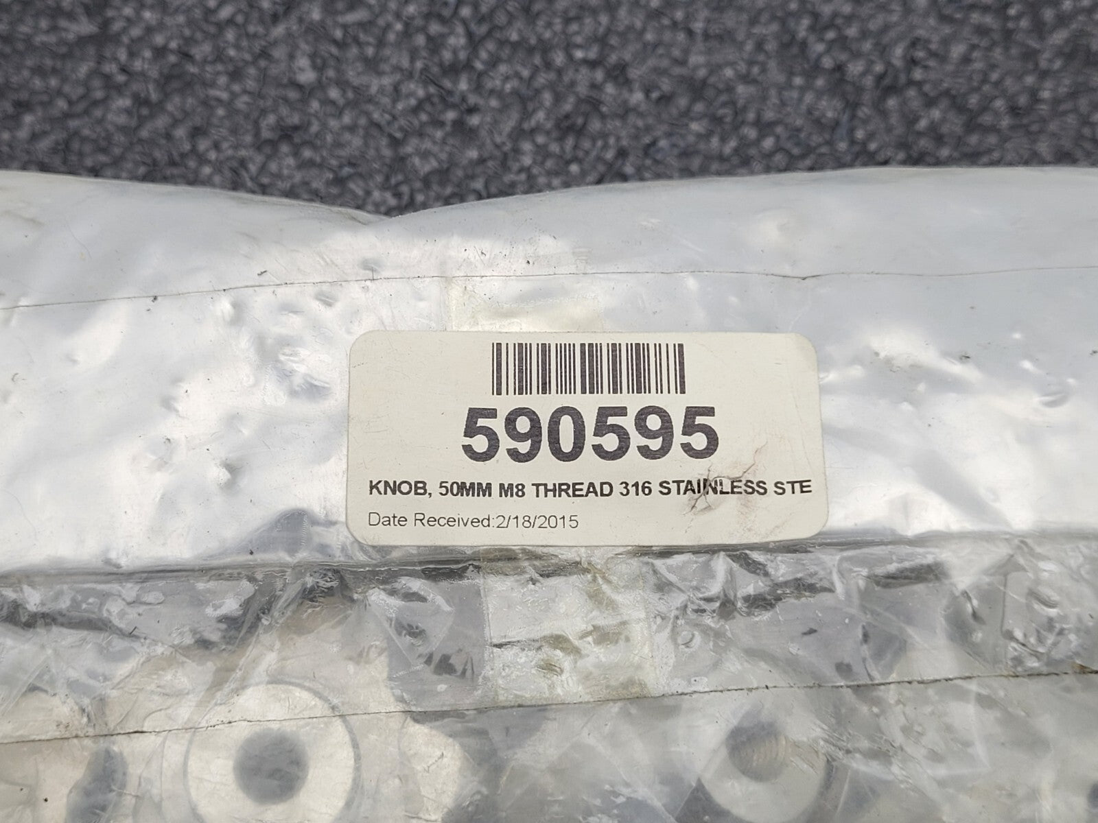 Lot of  22x Stainless Steel 316 SS Five Point Star Hand Knob 50mm/M8 592595