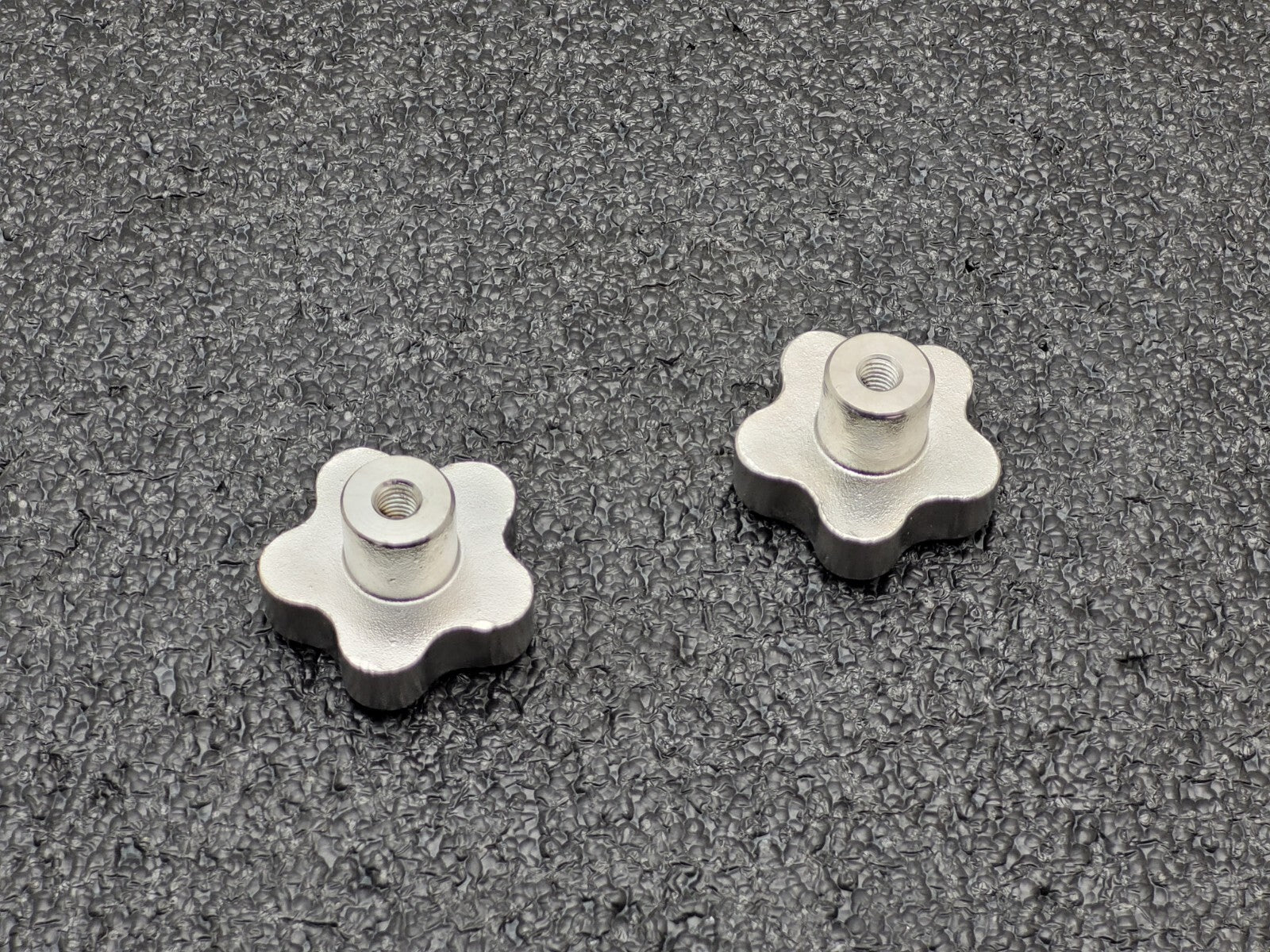 Lot of  22x Stainless Steel 316 SS Five Point Star Hand Knob 50mm/M8 592595