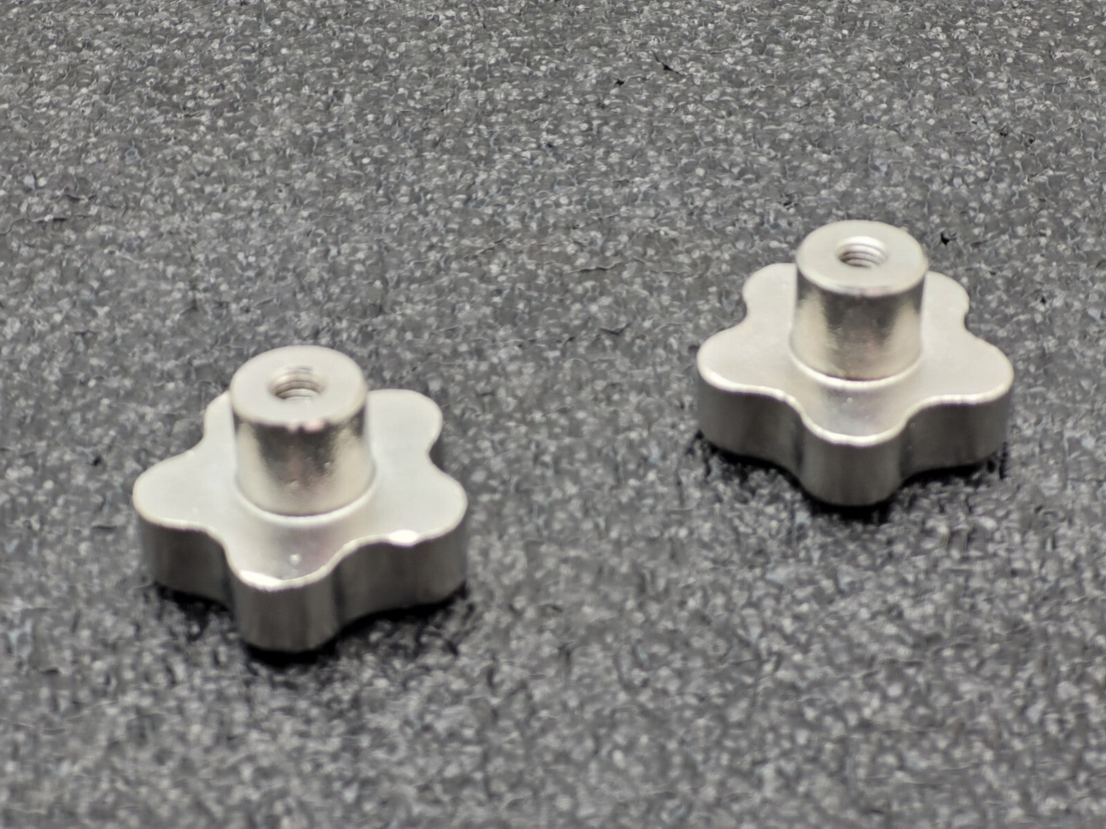 Lot of  22x Stainless Steel 316 SS Five Point Star Hand Knob 50mm/M8 592595