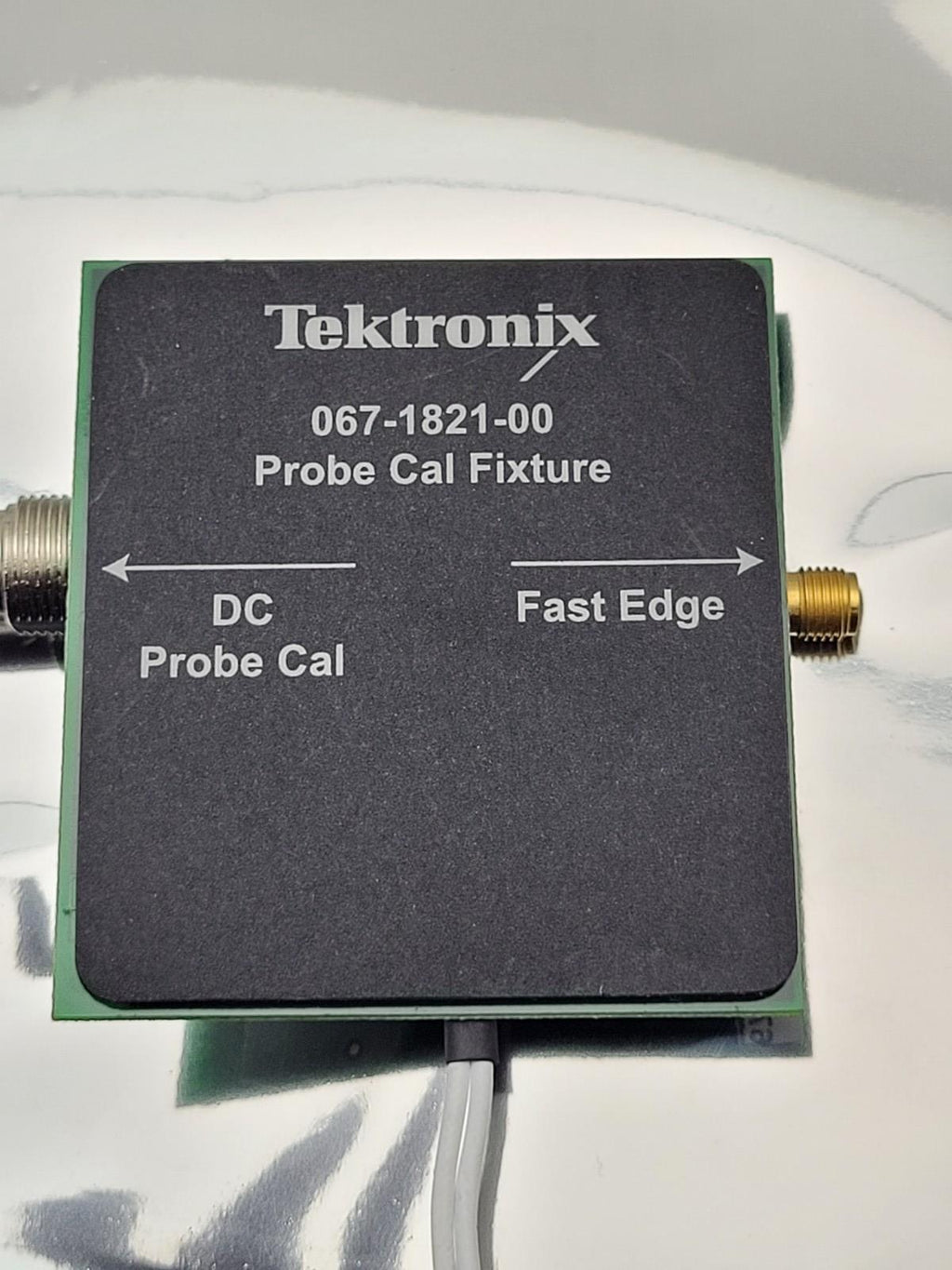 Tektronix 067-1821-00 Probe Cal Fixture
