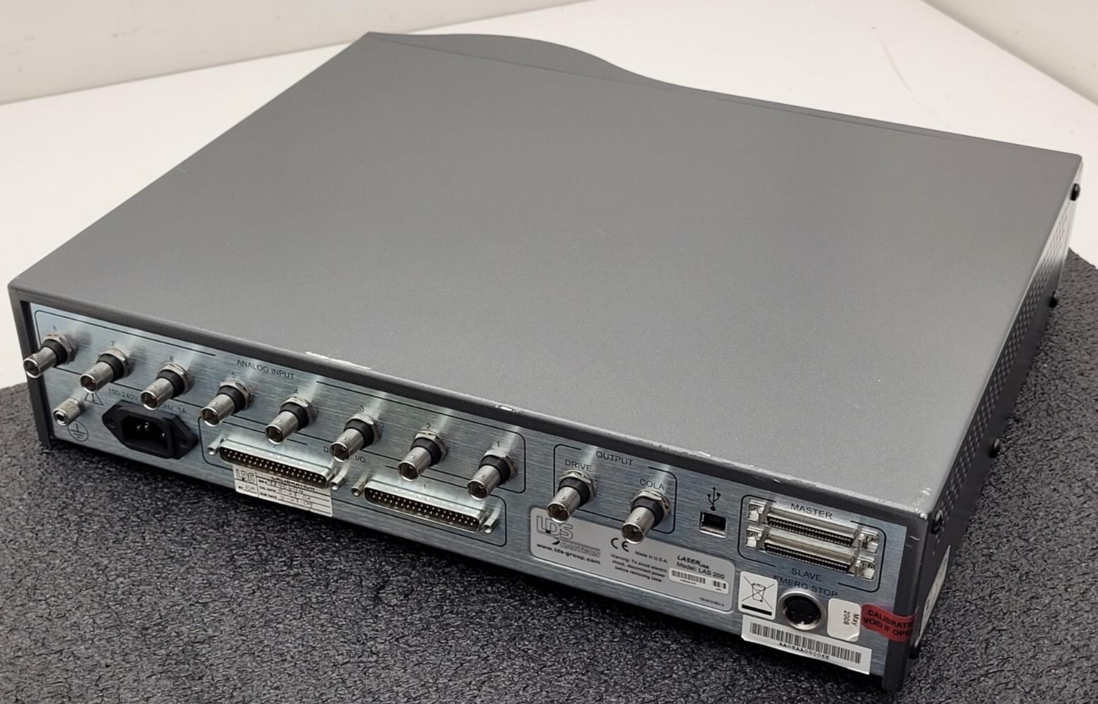 LDS Dactron LASER USB Vibration Shaker Control System LAS-200 Bruel & Kjaer