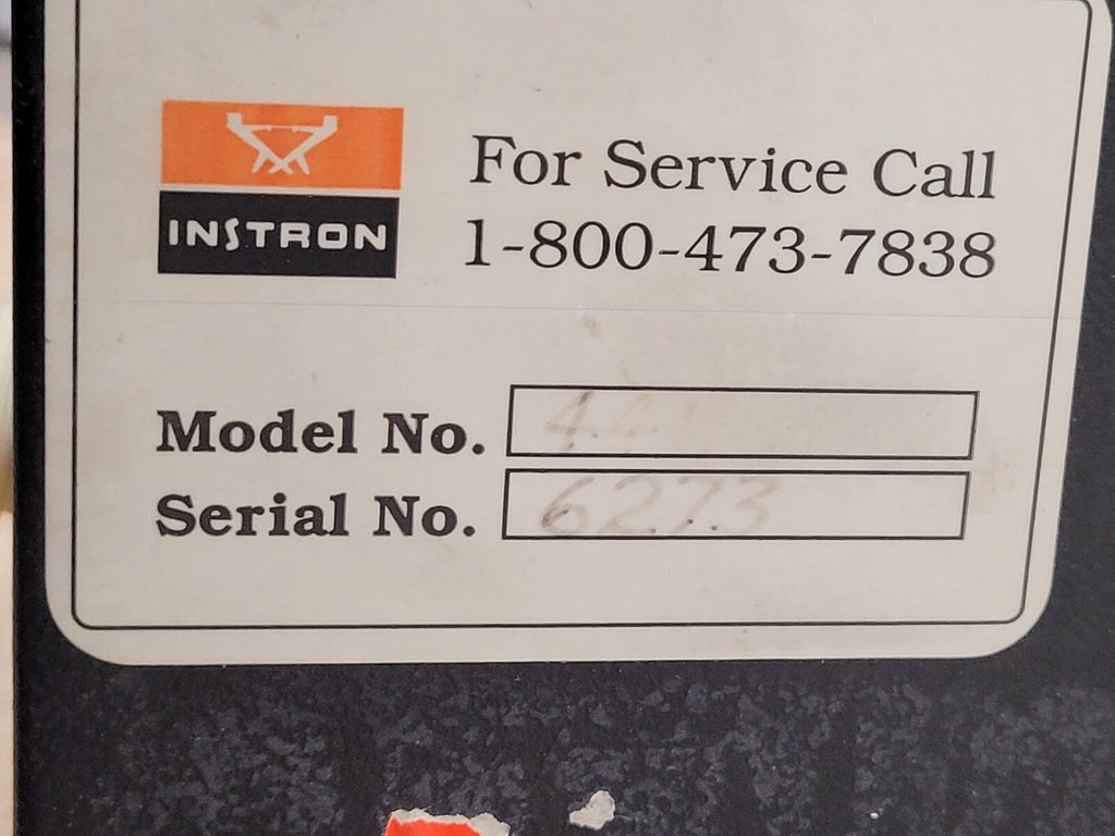 Instron 4411 Tensile Pull Tester Compression Test 5KN Electro Mechanical Test