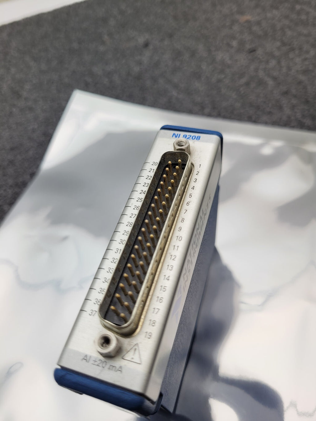 National Instrument NI-9208 16 Channel Analog input Module Passes Self Test
