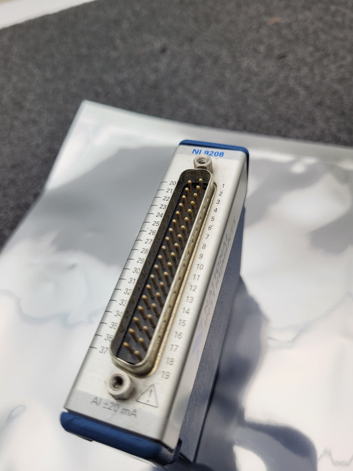 National Instrument NI-9208 16 Channel Analog input Module Passes Self Test