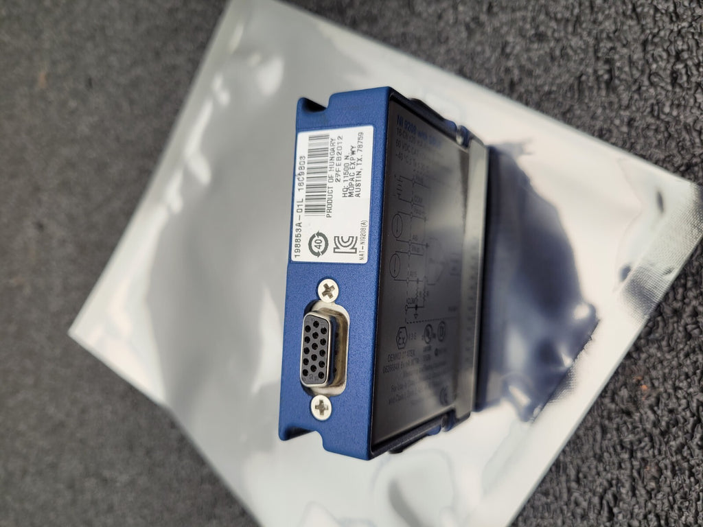 National Instrument NI-9208 16 Channel Analog input Module Passes Self Test