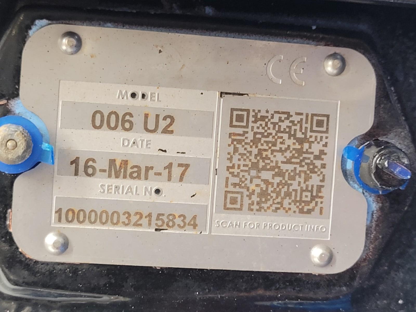 Waukesha SPX  Universal 2 series Positive Displacement Pump 006 U2 [B].