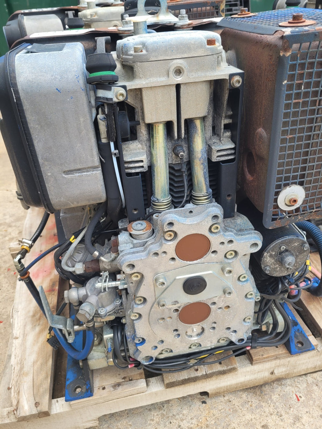 Hatz Diesel Supra Engine Lot of 3 Units 1D81Z Electric Start Parts or Repair