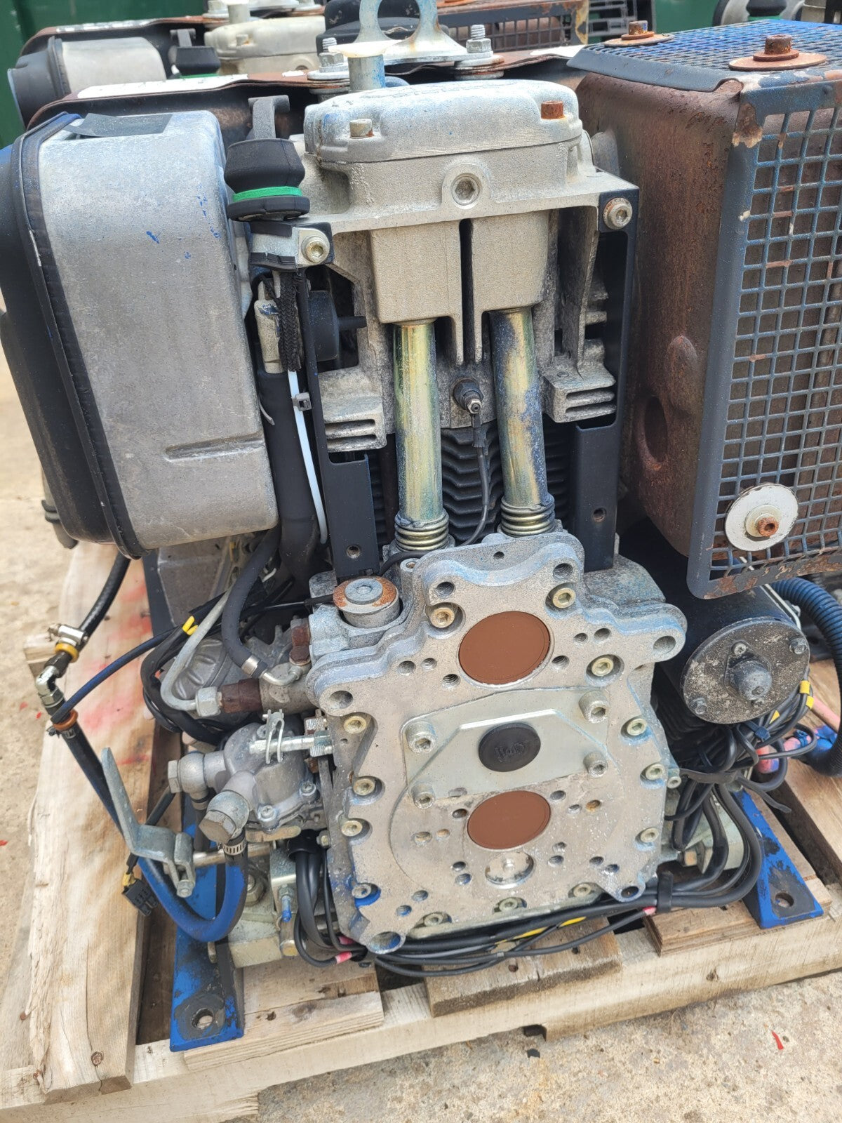 Hatz Diesel Supra Engine Lot of 3 Units 1D81Z Electric Start Parts or Repair