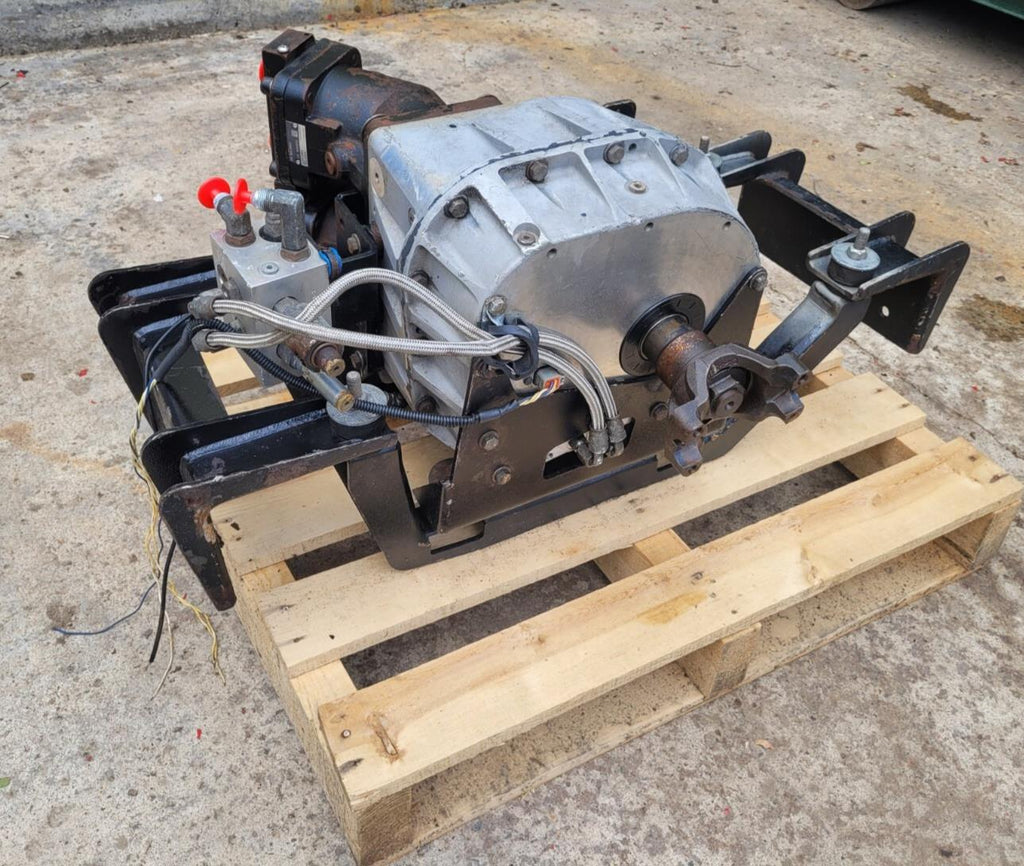 Hydraulic Hybrid Truck Transfer Case 2x Hydro Leduc MA50_094860 Bent Axis Pumps