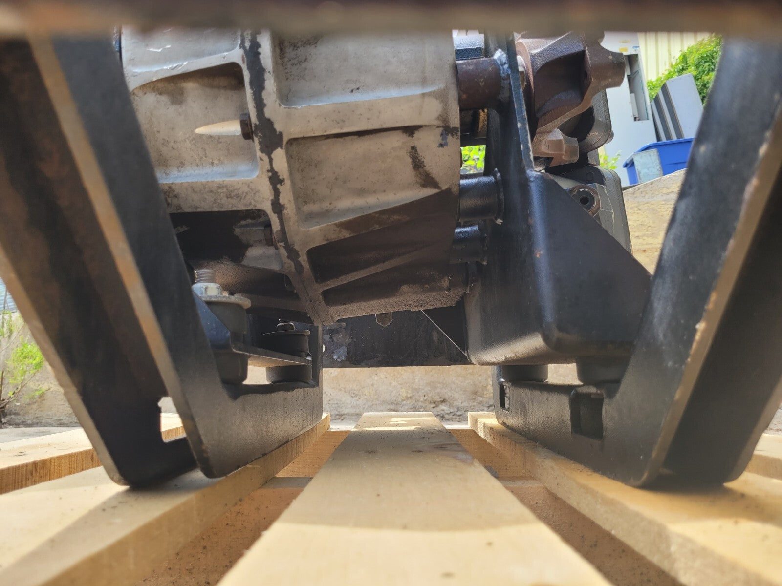 Hydraulic Hybrid Truck Transfer Case 2x Hydro Leduc MA50_094860 Bent Axis Pumps