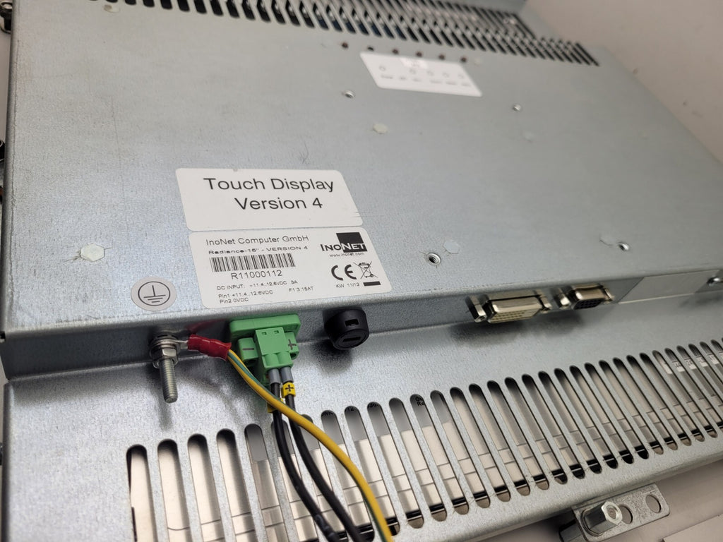 InoNet Operator Interace Panel Dual Touch Screen Radiance 15" Version 4