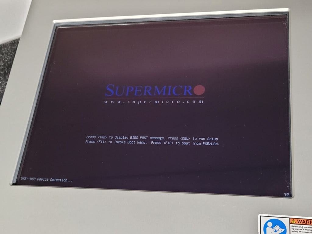 InoNet Operator Interace Panel Dual Touch Screen Radiance 15" Version 4