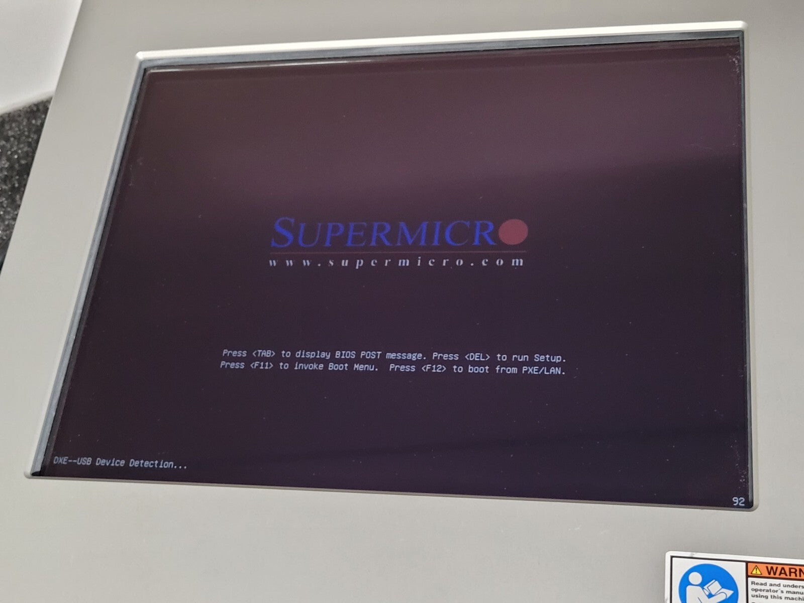 InoNet Operator Interace Panel Dual Touch Screen Radiance 15" Version 4