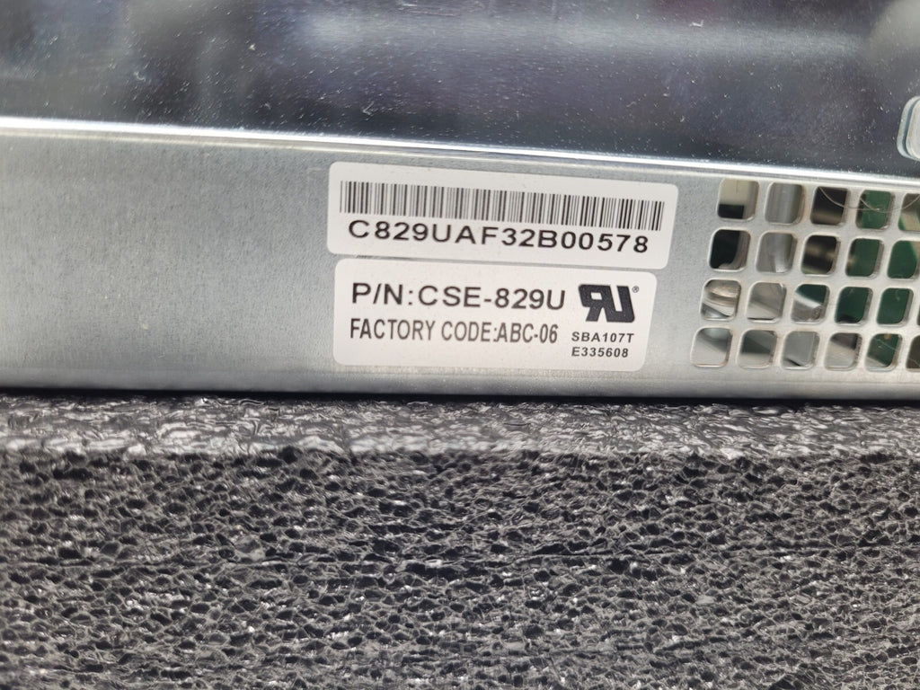 Supermicro SuperServer CSE-829U X10DRU-i+ 2x CPU 12x 3.5" HDD Bay CTO 2U Server