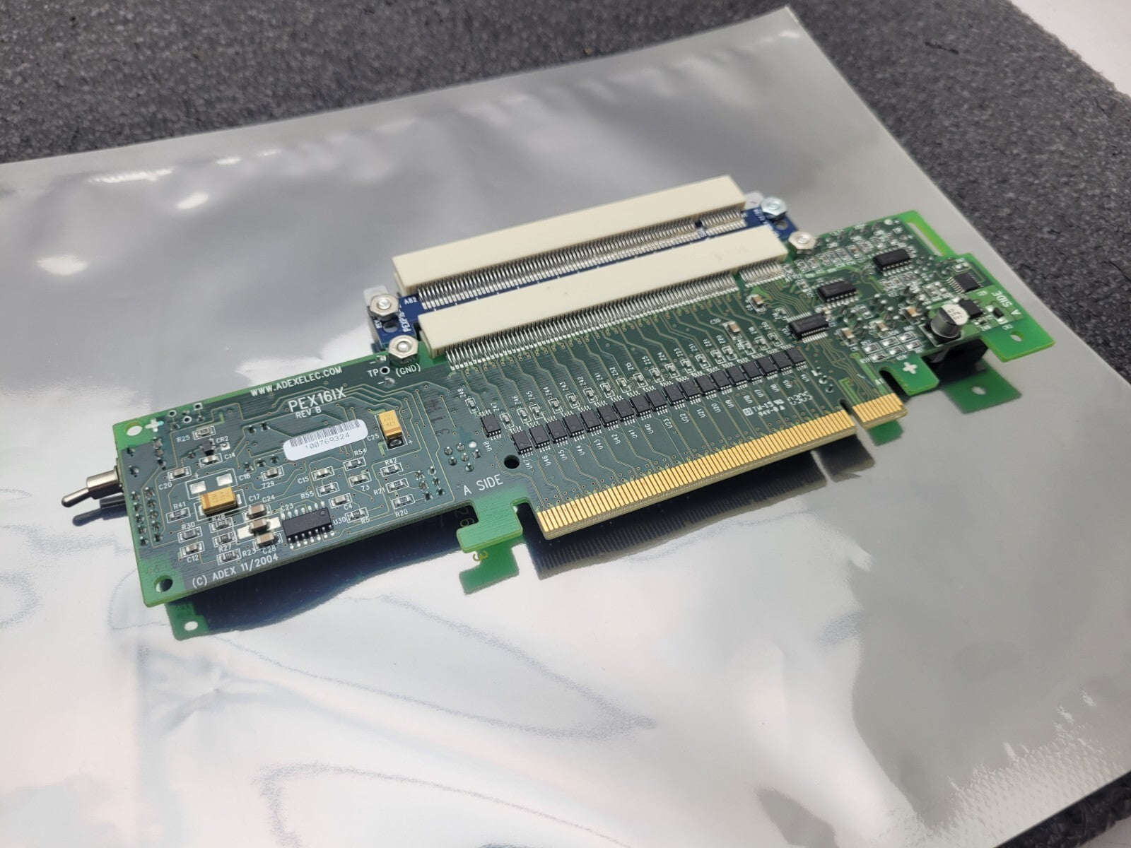 ADEX Electronics PCI Express X16 Bus Isolation Extender Power Cycling Tool