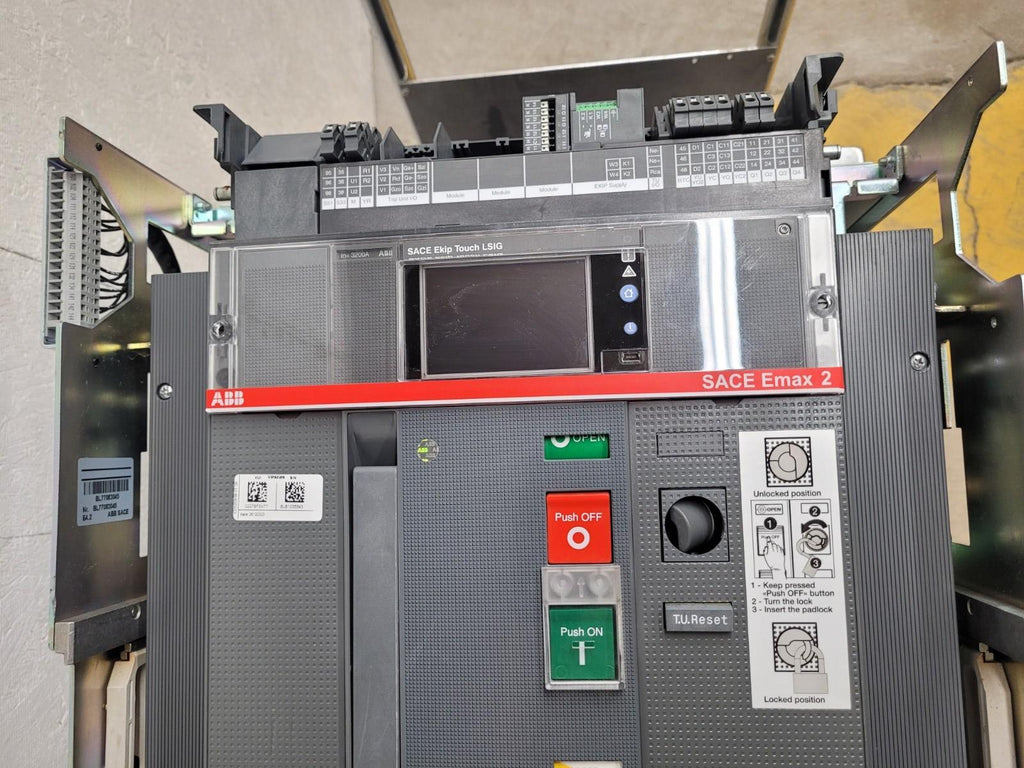 ABB ACB SACE Emax 2 E4.2N 3200A 3POLE Circuit Breaker Ekip Touch LSIG [1A]