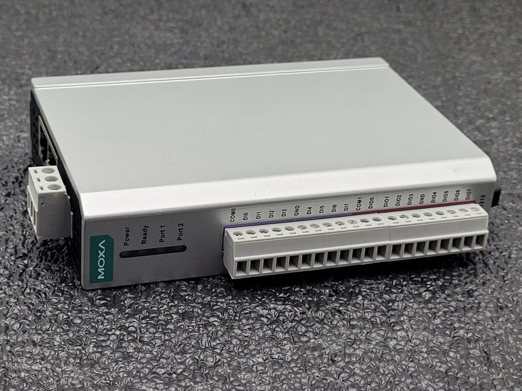 Moxa Group IOLOGIK E1212 IOLOGIKE1212 Din Rail Mount Universal I/O 8 DI 8 DIO