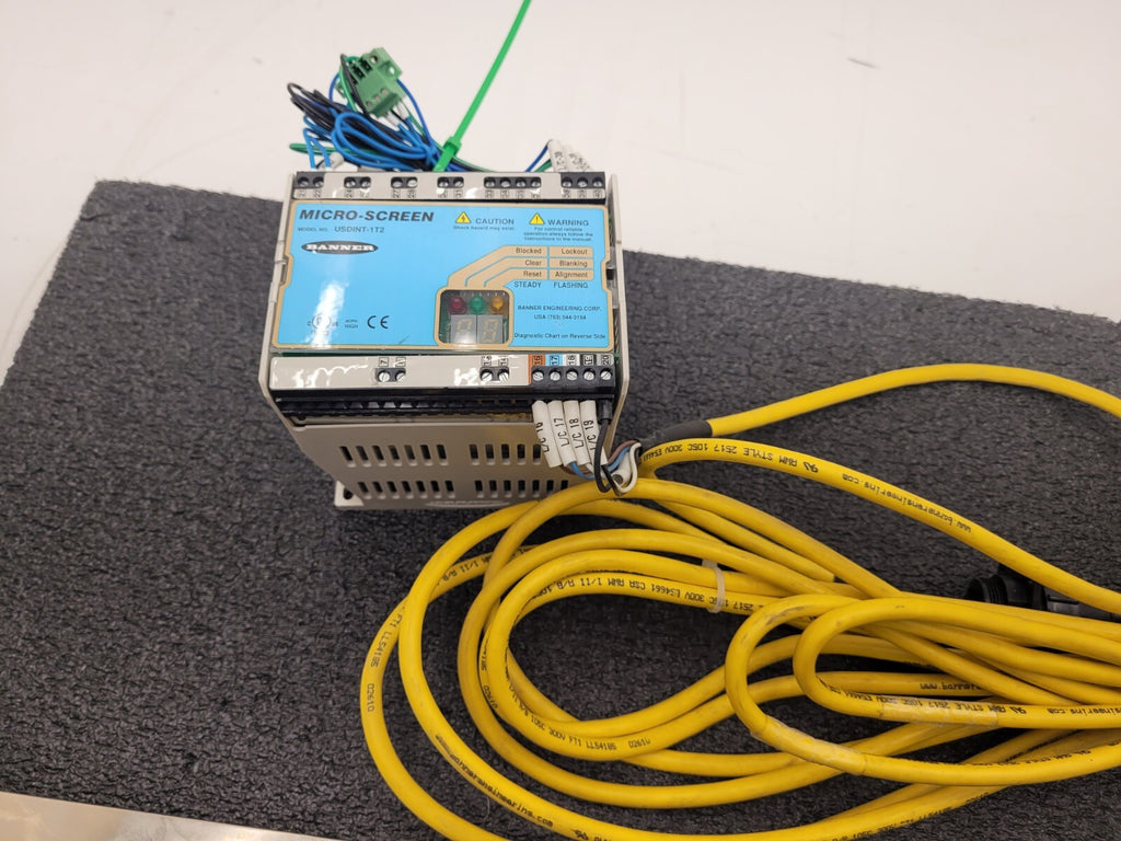 Banner USE2012NP2 & USR2012NP2 MICRO-SCREEN ESD  20" Light Curtain Screen "G"