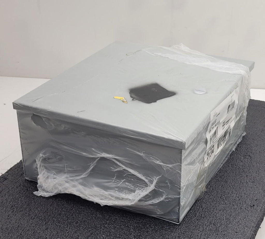 HOFFMAN Nvent A14N126 Metallic Enclosure Grey 14"x12"x6" w/ Hinged Door NEW