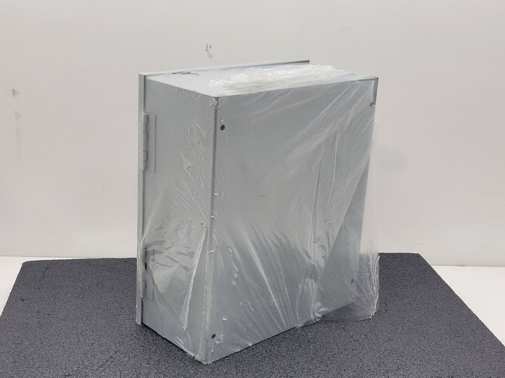 HOFFMAN Nvent A14N126 Metallic Enclosure Grey 14"x12"x6" w/ Hinged Door NEW