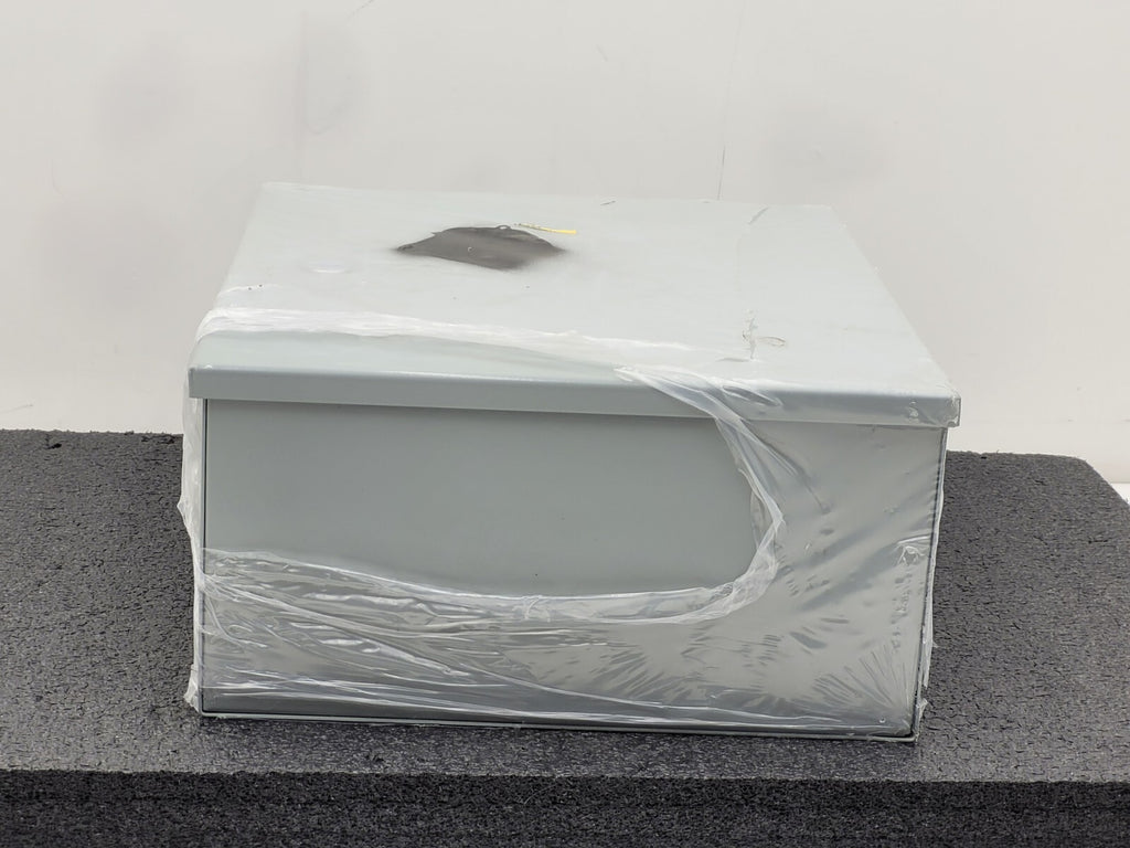 HOFFMAN Nvent A14N126 Metallic Enclosure Grey 14"x12"x6" w/ Hinged Door NEW