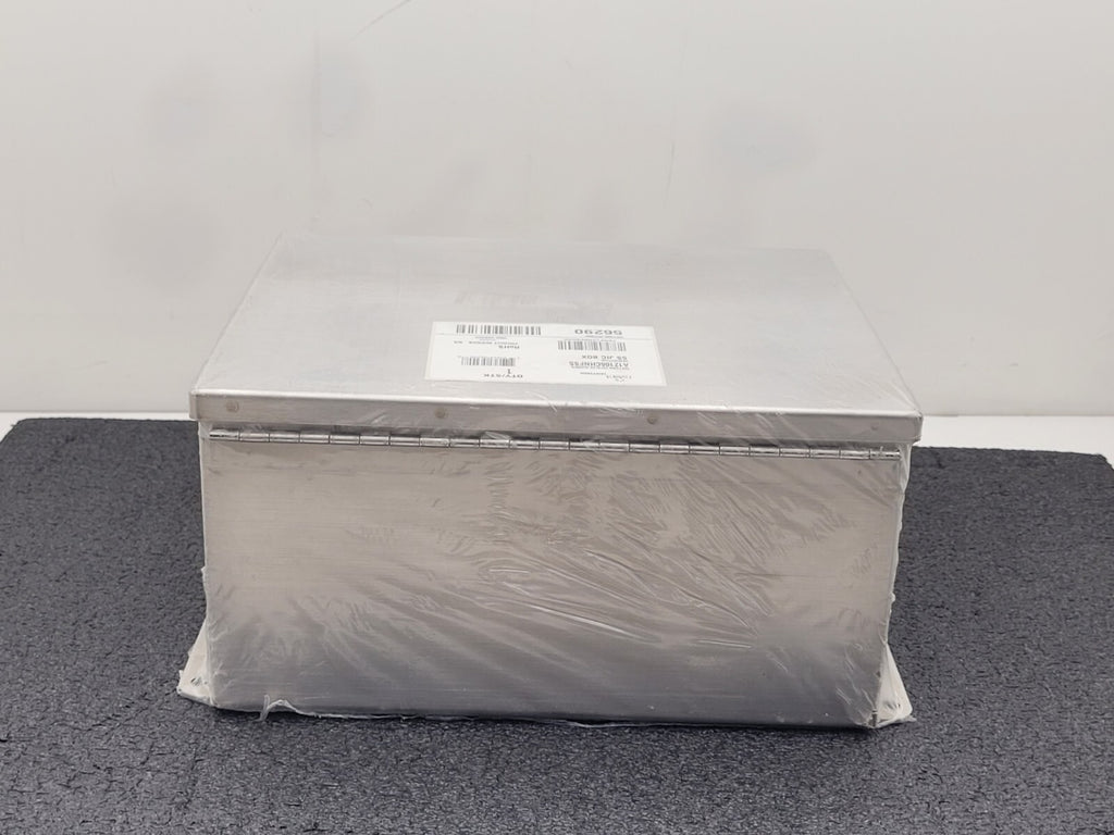 Hoffman A12106CHNFSS Junction Box NEMA 4X Hinged Cover Stainless Steel Type 304