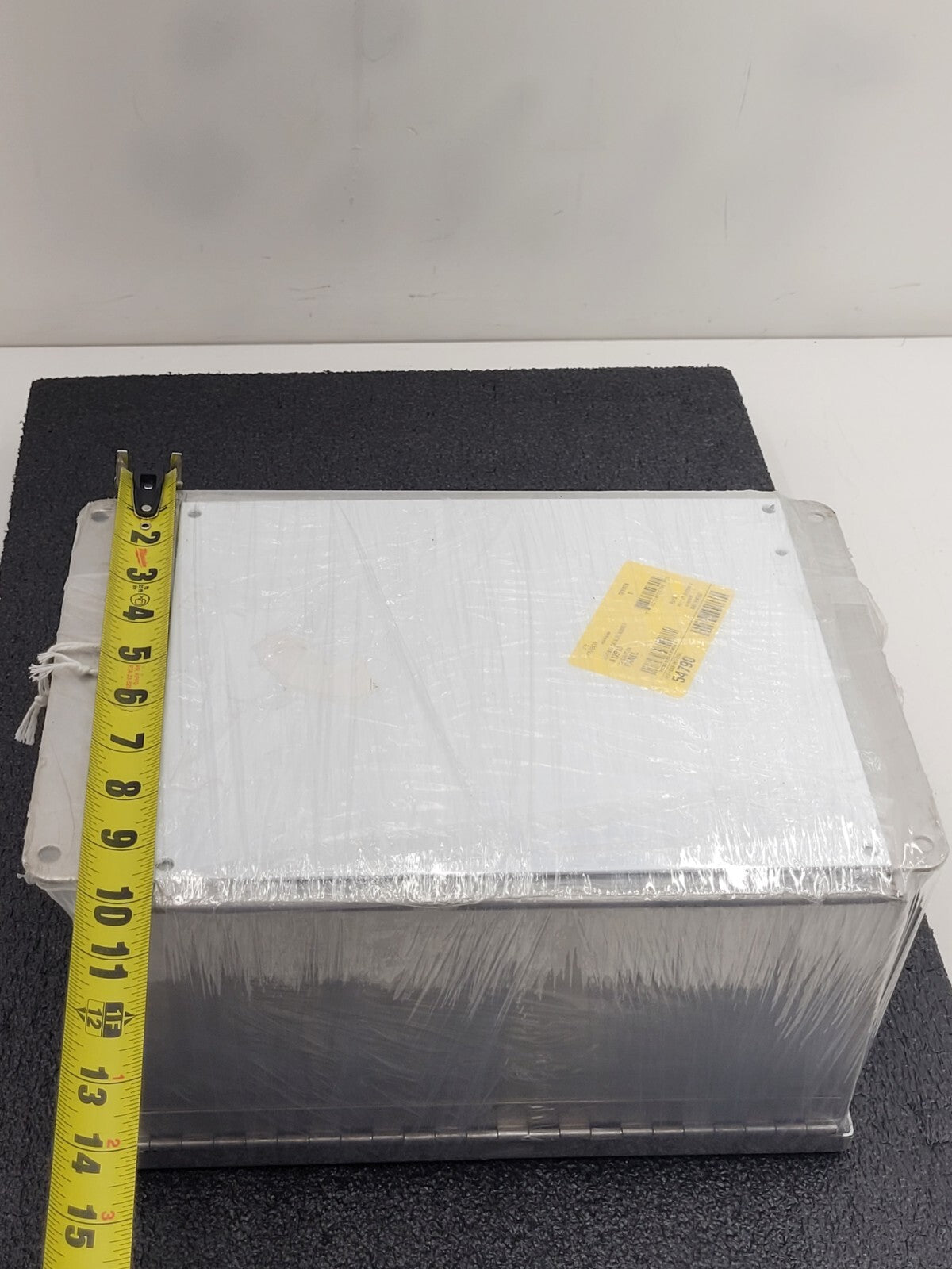 Hoffman A12106CHNFSS Junction Box NEMA 4X Hinged Cover Stainless Steel Type 304