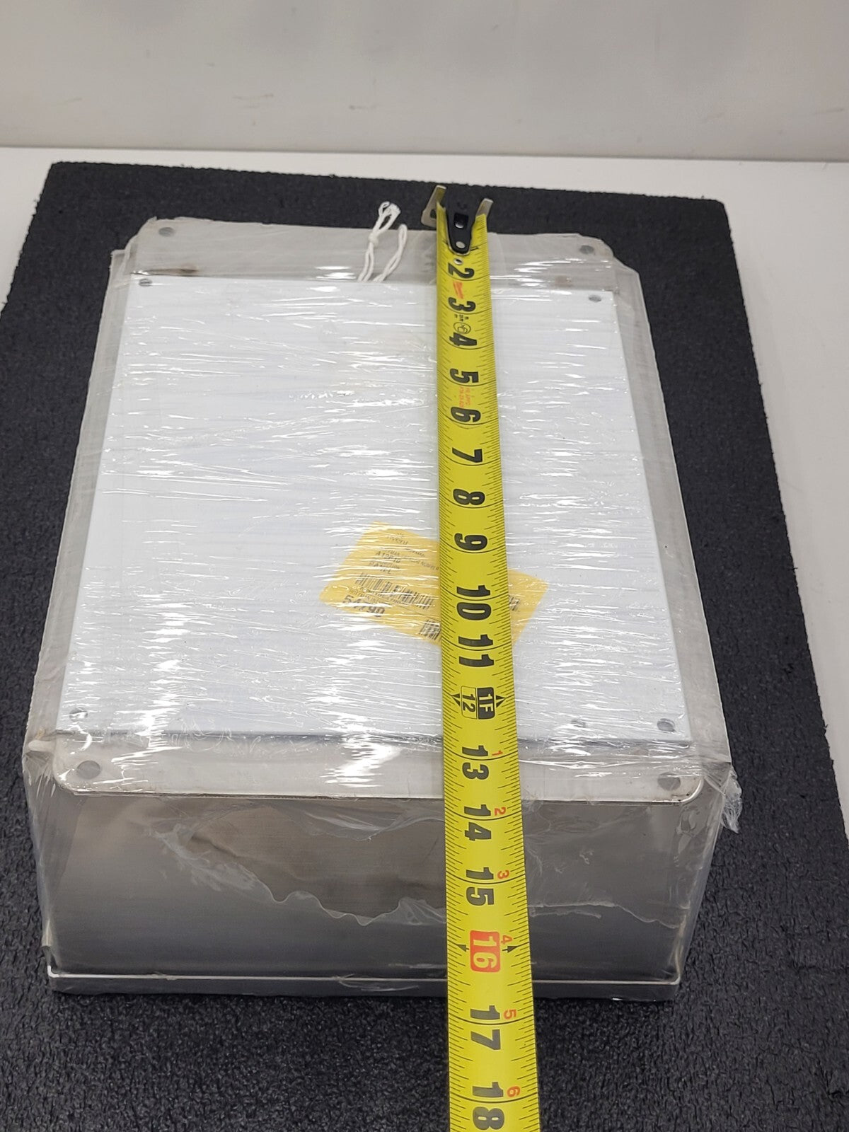 Hoffman A12106CHNFSS Junction Box NEMA 4X Hinged Cover Stainless Steel Type 304