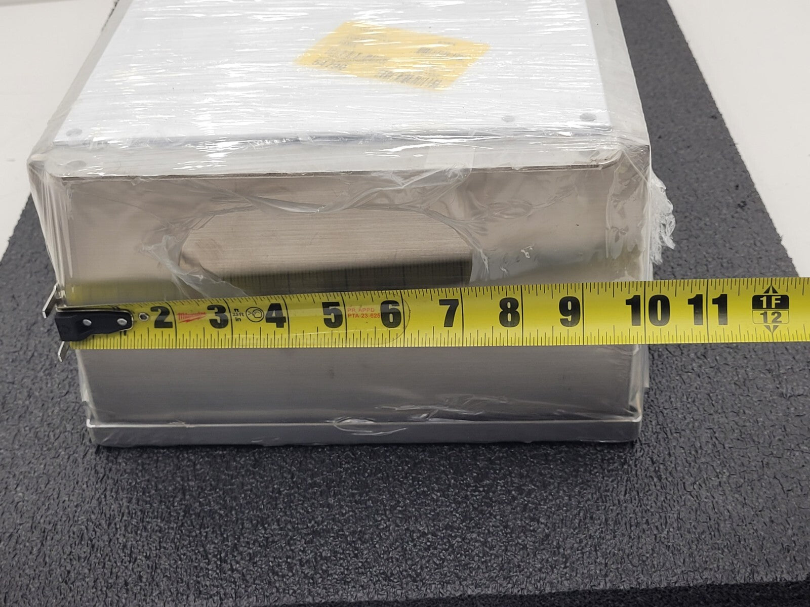 Hoffman A12106CHNFSS Junction Box NEMA 4X Hinged Cover Stainless Steel Type 304