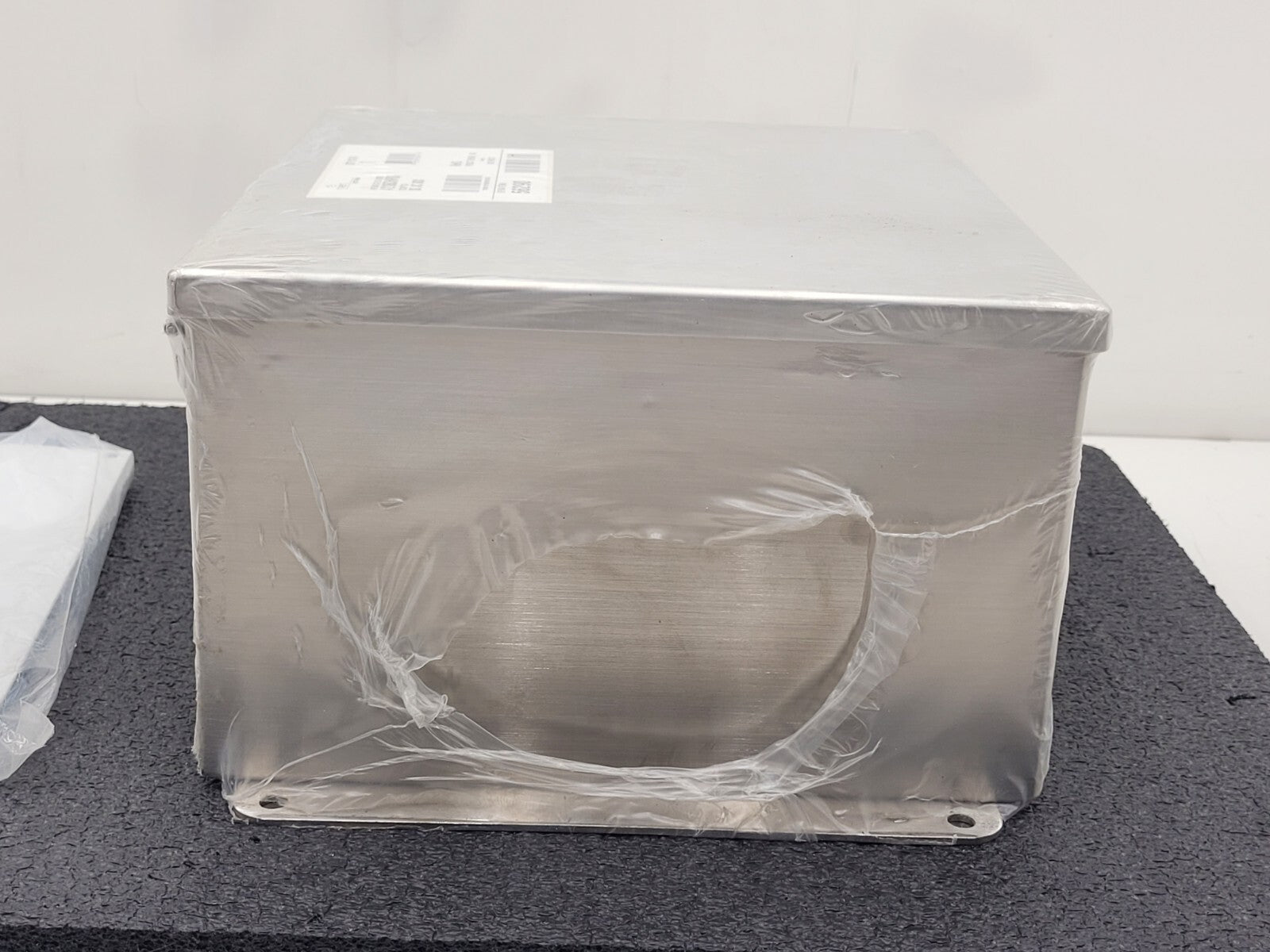 Hoffman A12106CHNFSS Junction Box NEMA 4X Hinged Cover Stainless Steel Type 304