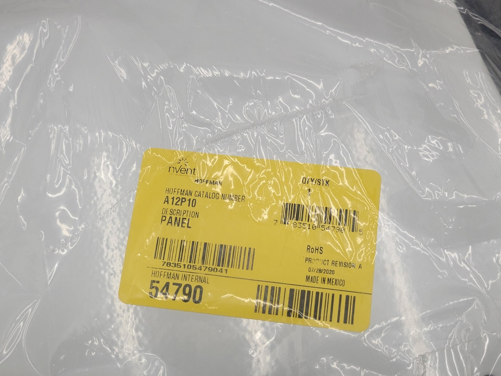 Hoffman A12106CHNFSS Junction Box NEMA 4X Hinged Cover Stainless Steel Type 304