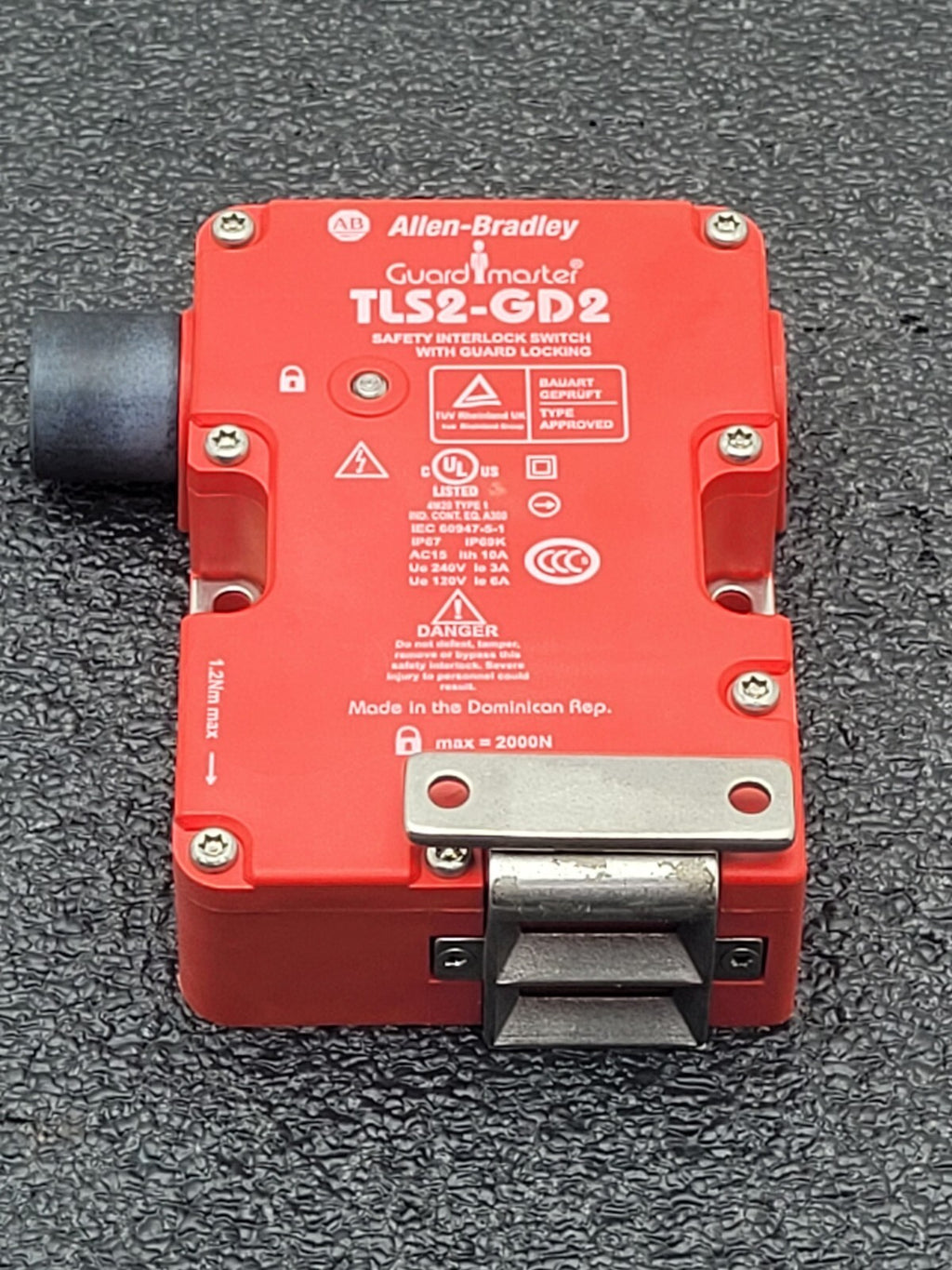 Allen-Bradley 440G-T27 178E TLS2-GD2 Safety Interlock Switch w/ Latch