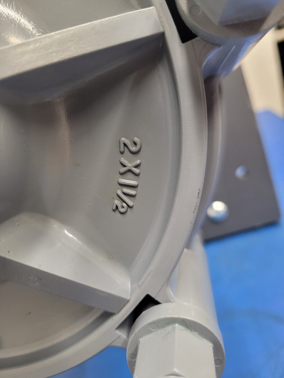 Surfilco NS-703046A Vertical Chemical Pump 2" - 1.5" 1.5HP 3PH Plastic Impeller