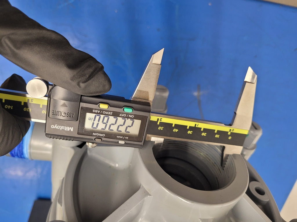 Surfilco NS-703046A Vertical Chemical Pump 2" - 1.5" 1.5HP 3PH Plastic Impeller