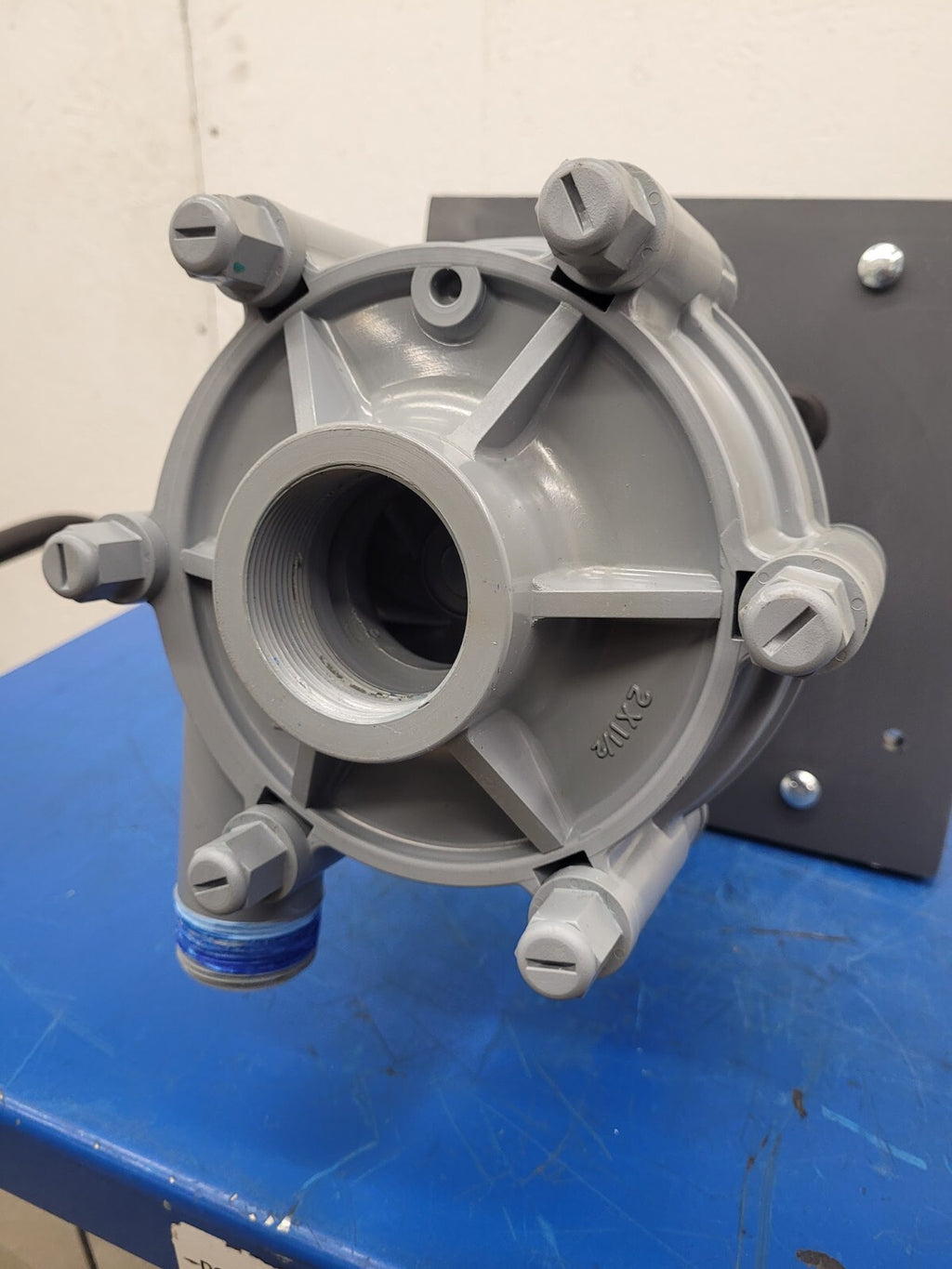 Surfilco NS-703046A Vertical Chemical Pump 2" - 1.5" 1.5HP 3PH Plastic Impeller