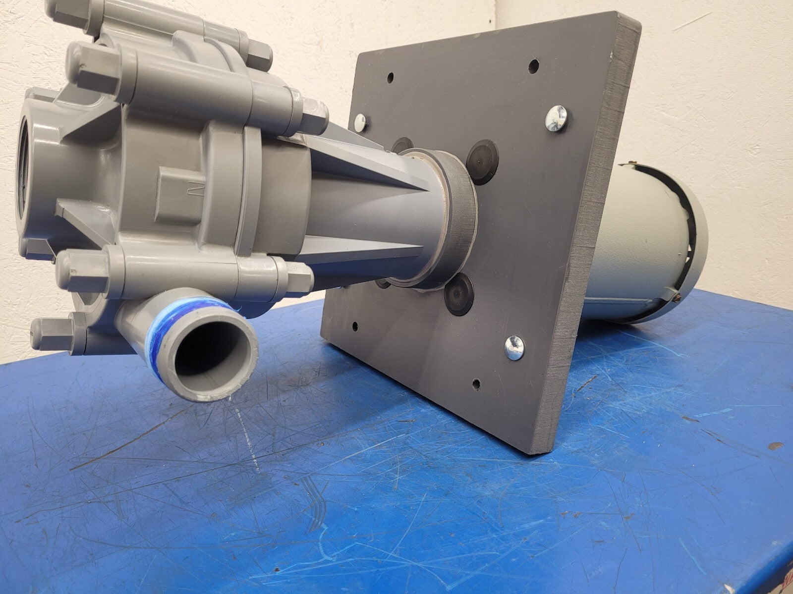 Surfilco NS-703046A Vertical Chemical Pump 2" - 1.5" 1.5HP 3PH Plastic Impeller