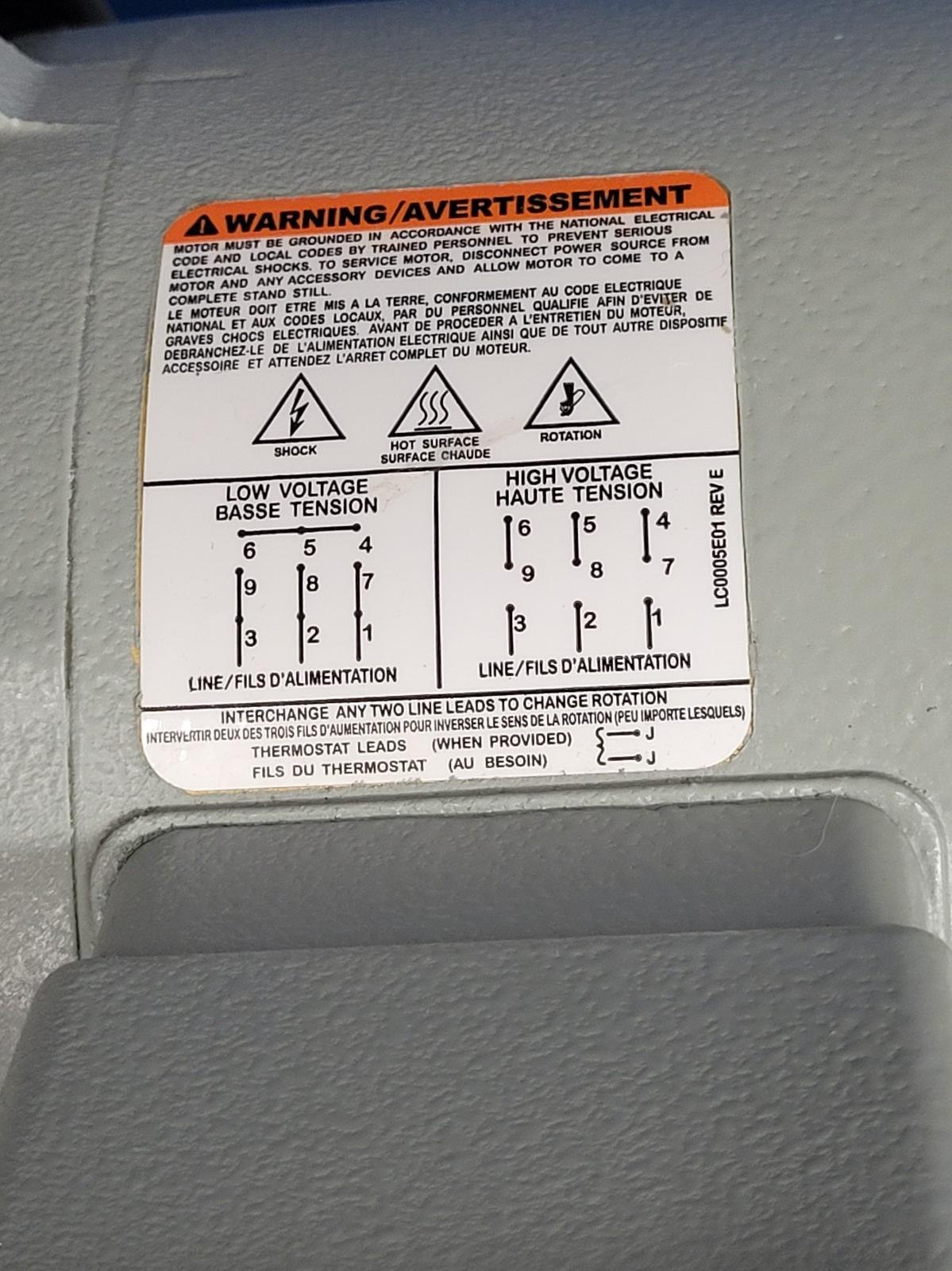 Surfilco NS-703046A Vertical Chemical Pump 2" - 1.5" 1.5HP 3PH Plastic Impeller