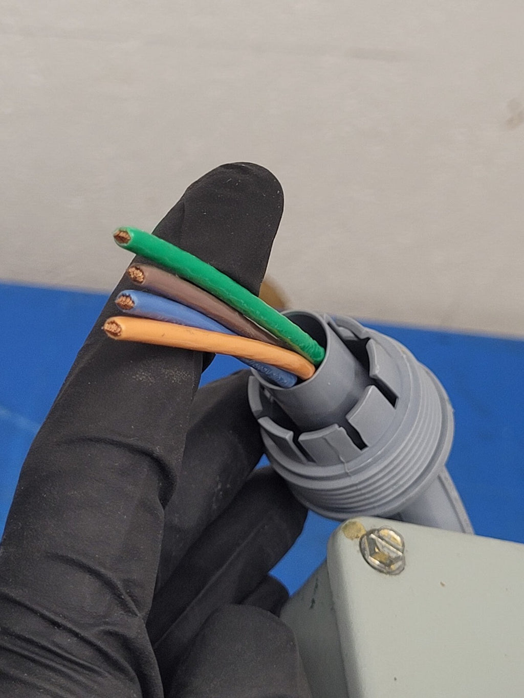 Surfilco NS-703046A Vertical Chemical Pump 2" - 1.5" 1.5HP 3PH Plastic Impeller