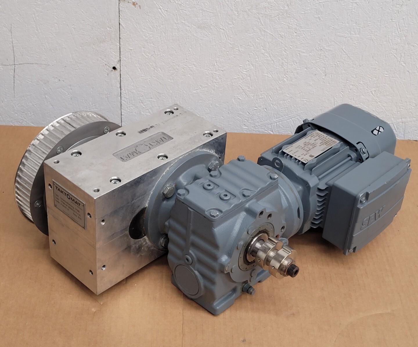 SEW-EURODRIVE SA47/T DRS71S4BE05 Gearmotor Taktomat 45 Degree 8 stop Indexer