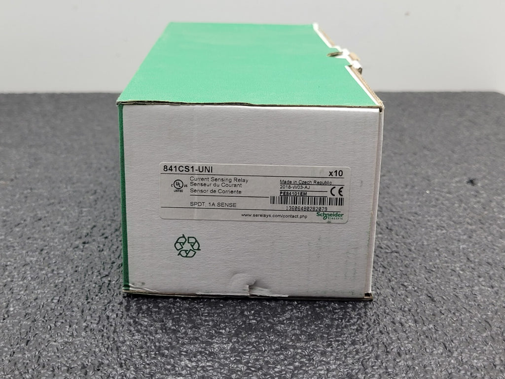 Box of 10x Schneider Electric Magnecraft 841CS1-UNI Current Sensing Relay