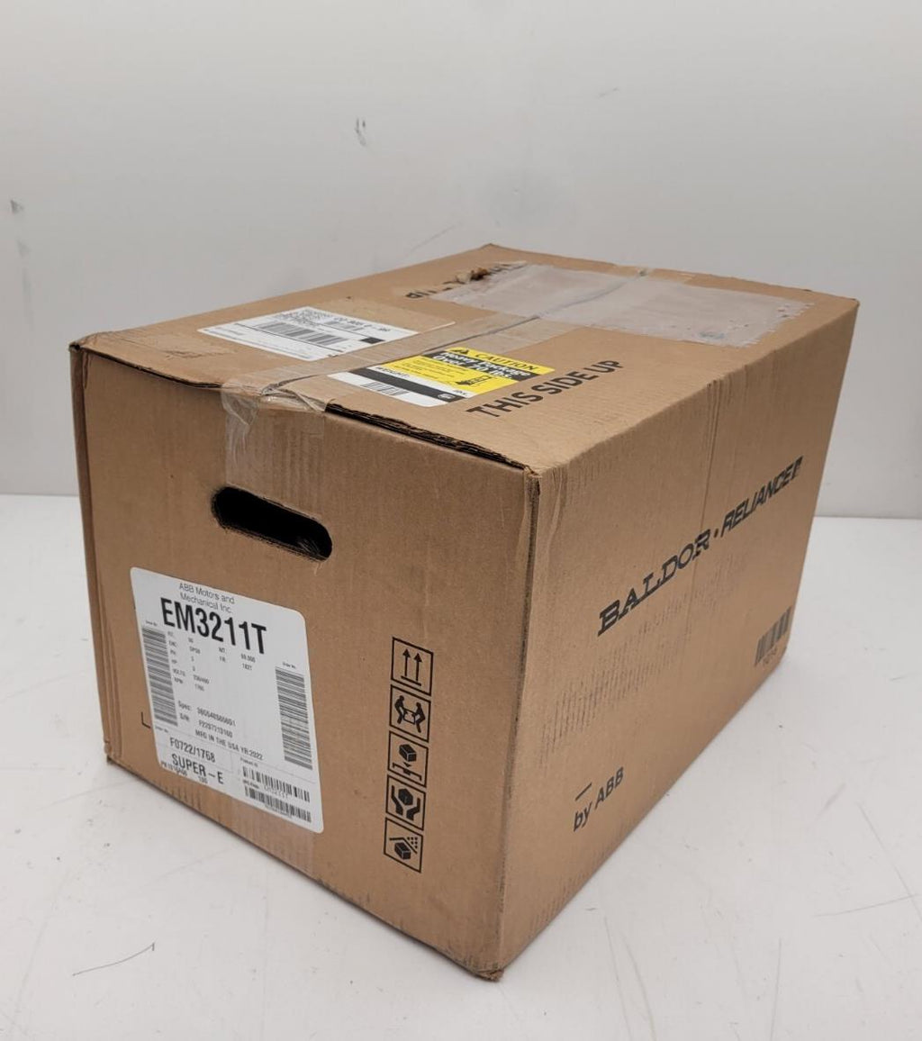 EM3211T Baldor-ABB Motors, EM Series 3HP, 1765RPM, 3PH, 60HZ, 182T, 3630M