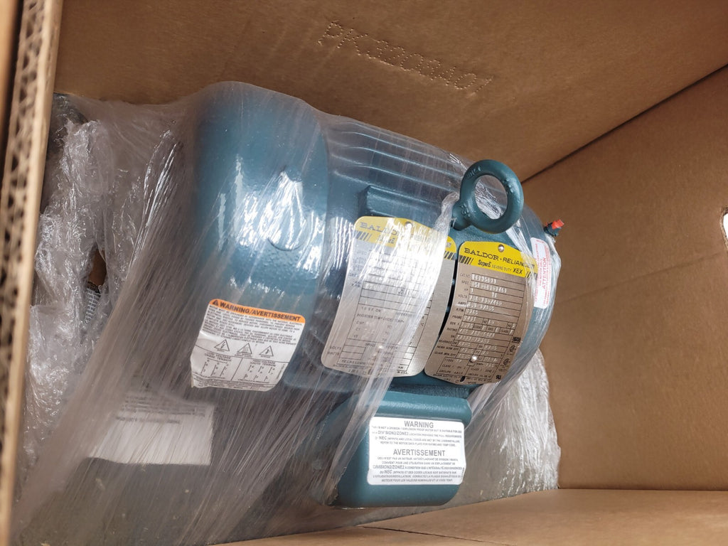 NEW ABB ECP3581T 2.8AMPS 1HP 3PHASE 60 HZ 208-230/460VOLTS MOTOR.