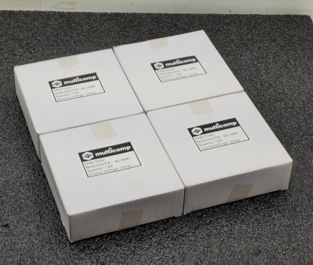 Lot of 4x SPC MULTICOMP MC19683 Axial Fan 115VAC 0.26/0.24A.