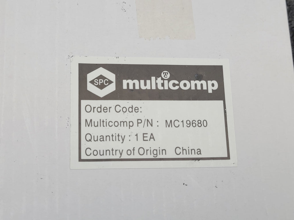 Lot of 4x SPC MULTICOMP MC19683 Axial Fan 115VAC 0.26/0.24A.