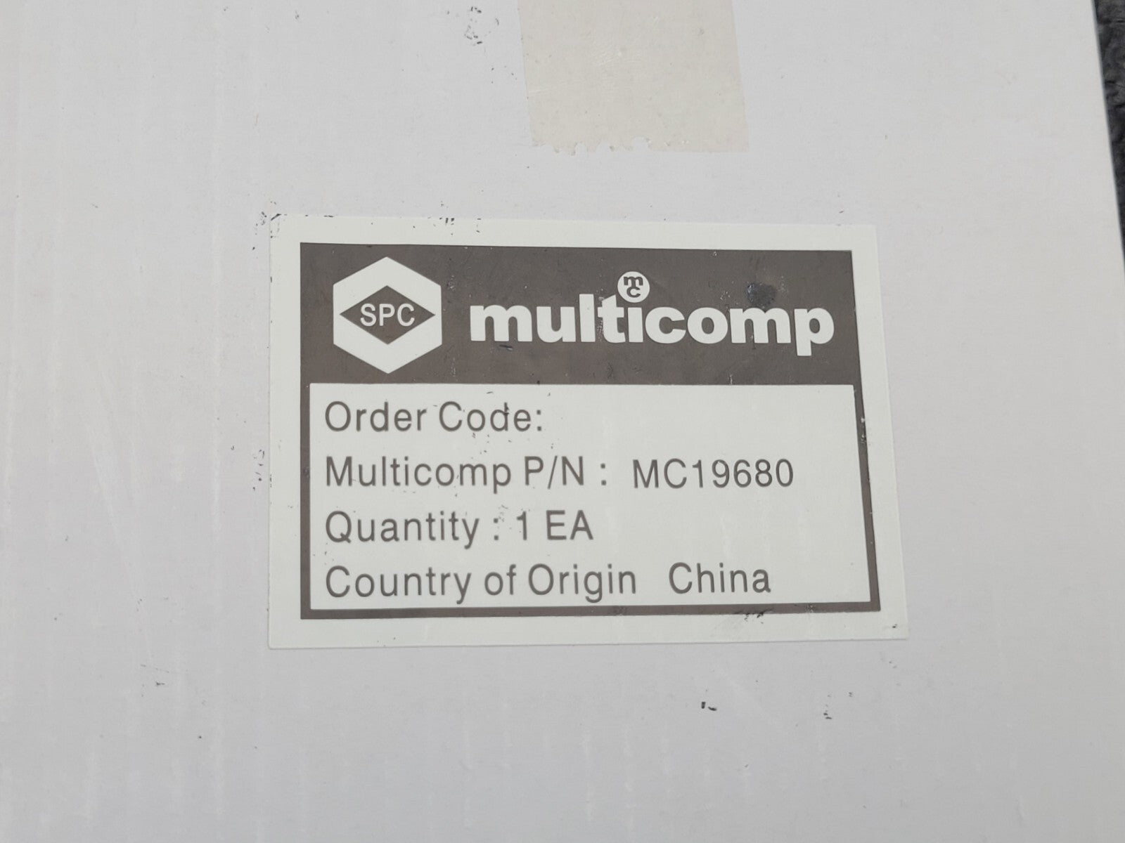 Lot of 4x SPC MULTICOMP MC19683 Axial Fan 115VAC 0.26/0.24A.