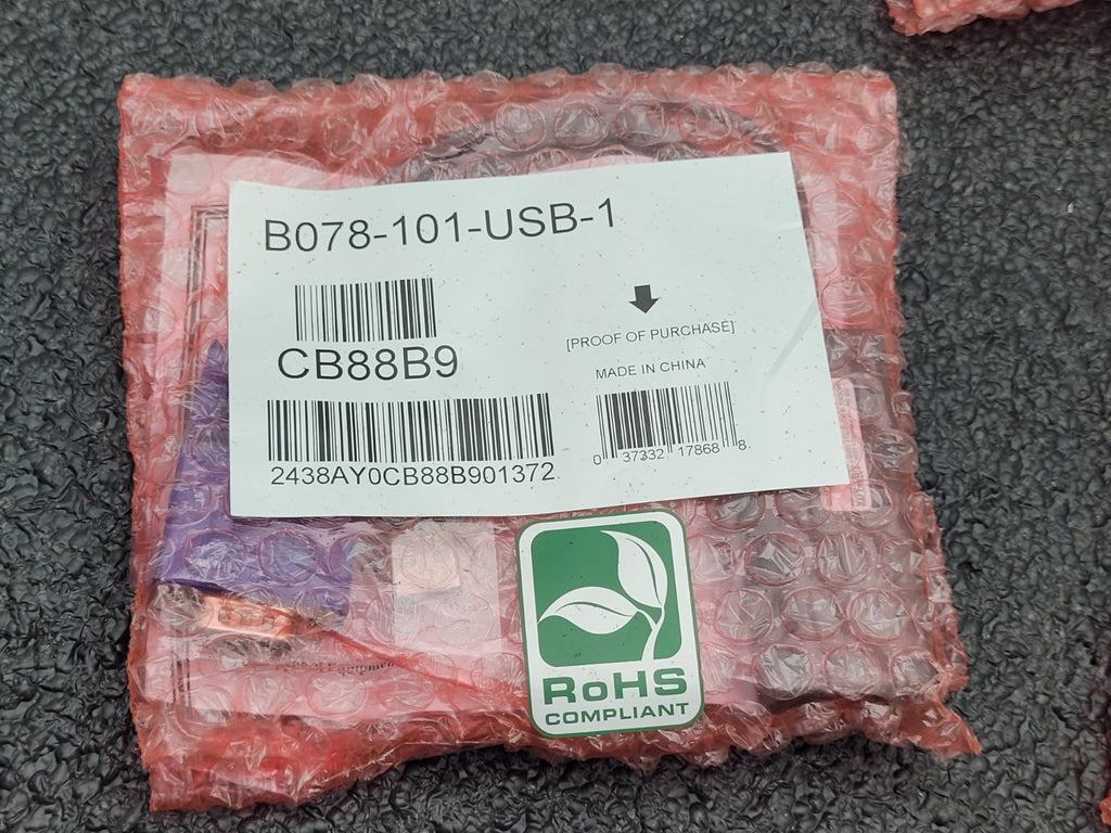 Lot of 3x  TRIPP-LITE USB Server Interface Unit RJ485 to VGA+USBA B078-101-USB-1