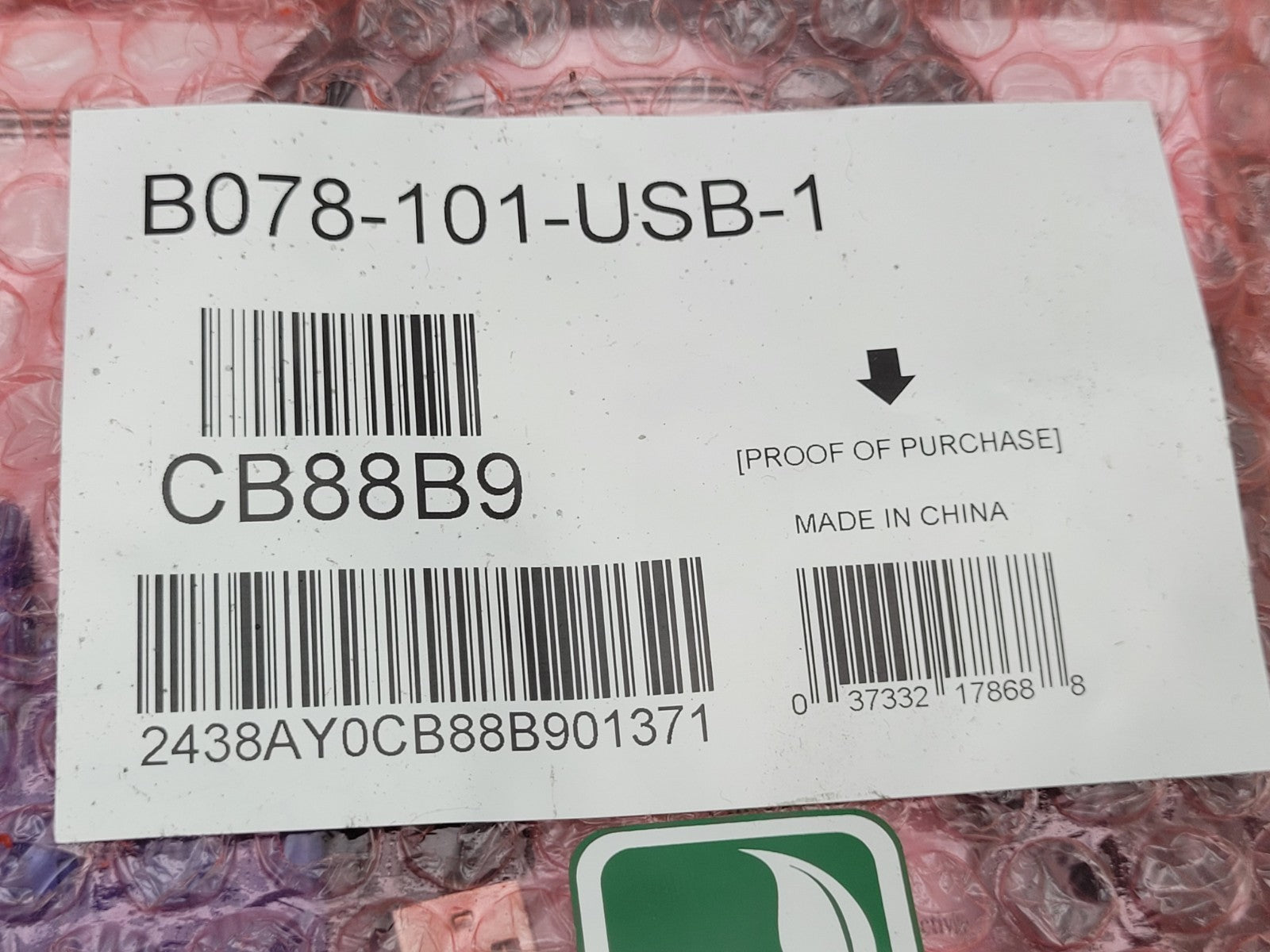 Lot of 3x  TRIPP-LITE USB Server Interface Unit RJ485 to VGA+USBA B078-101-USB-1