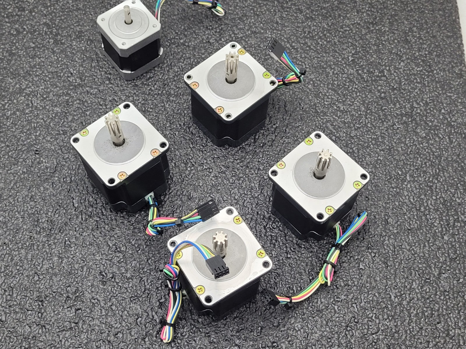 Lot of 5x VEXTA 2-PHASE STEPPING MOTOR C8934-9212K and PK245-01AA-C11